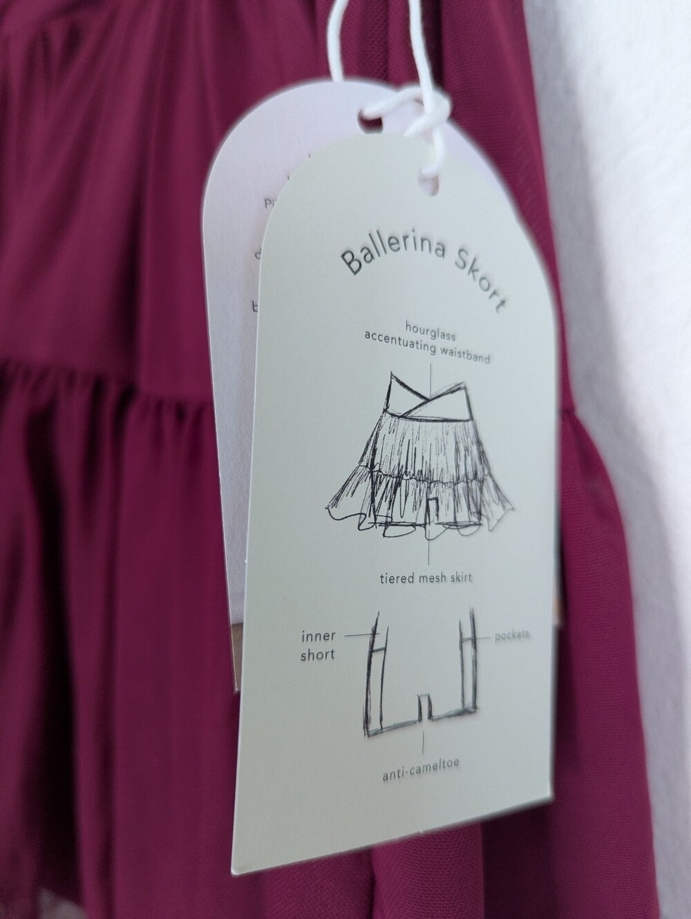 NWT Blogilates x Target Ballerina Skort Women's Size M - Picture 5 of 10
